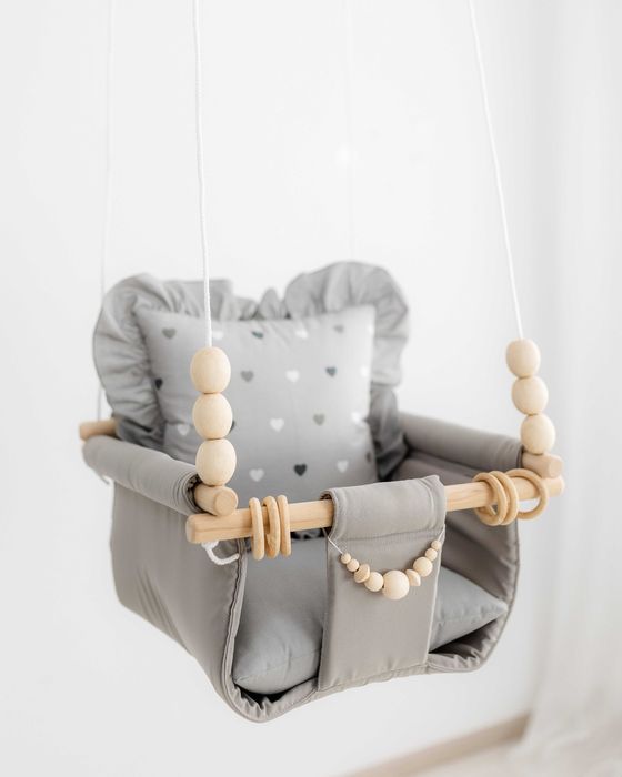 Гойдалки дитячі підвісні, качелі для дитини  (великий вибір)