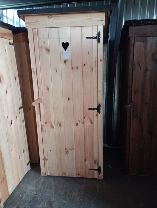 Wychodek wc toi toi drewniany transport gratis