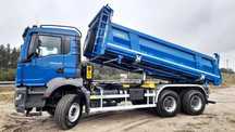 MAN TGS 33.440 6x4  MAN TGS 33.440 6x4 Wywrot SKIBICKI, Hydroburta, Od ręki