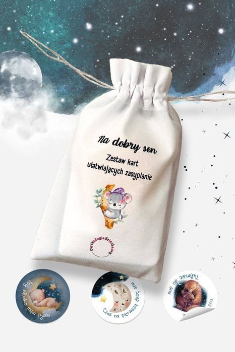 Na Dobry Sen Zestaw Kart Ułatwiających Zasypianie .