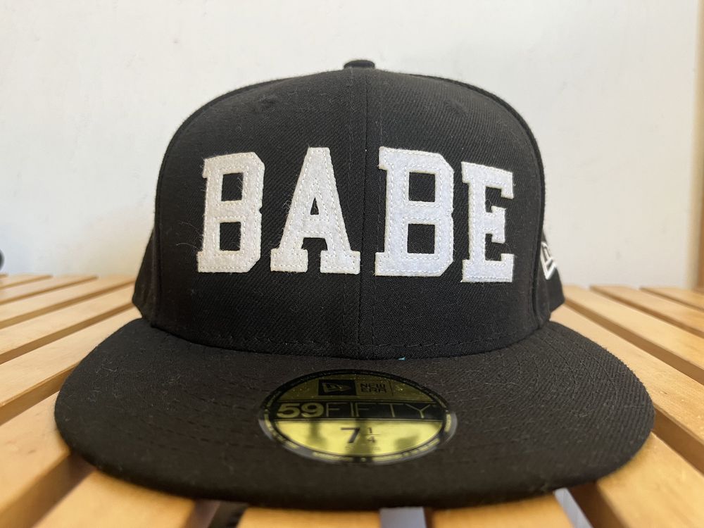 Boné chapéu New Era - 59Fifty Babe - Black Fitted Cap NOVO