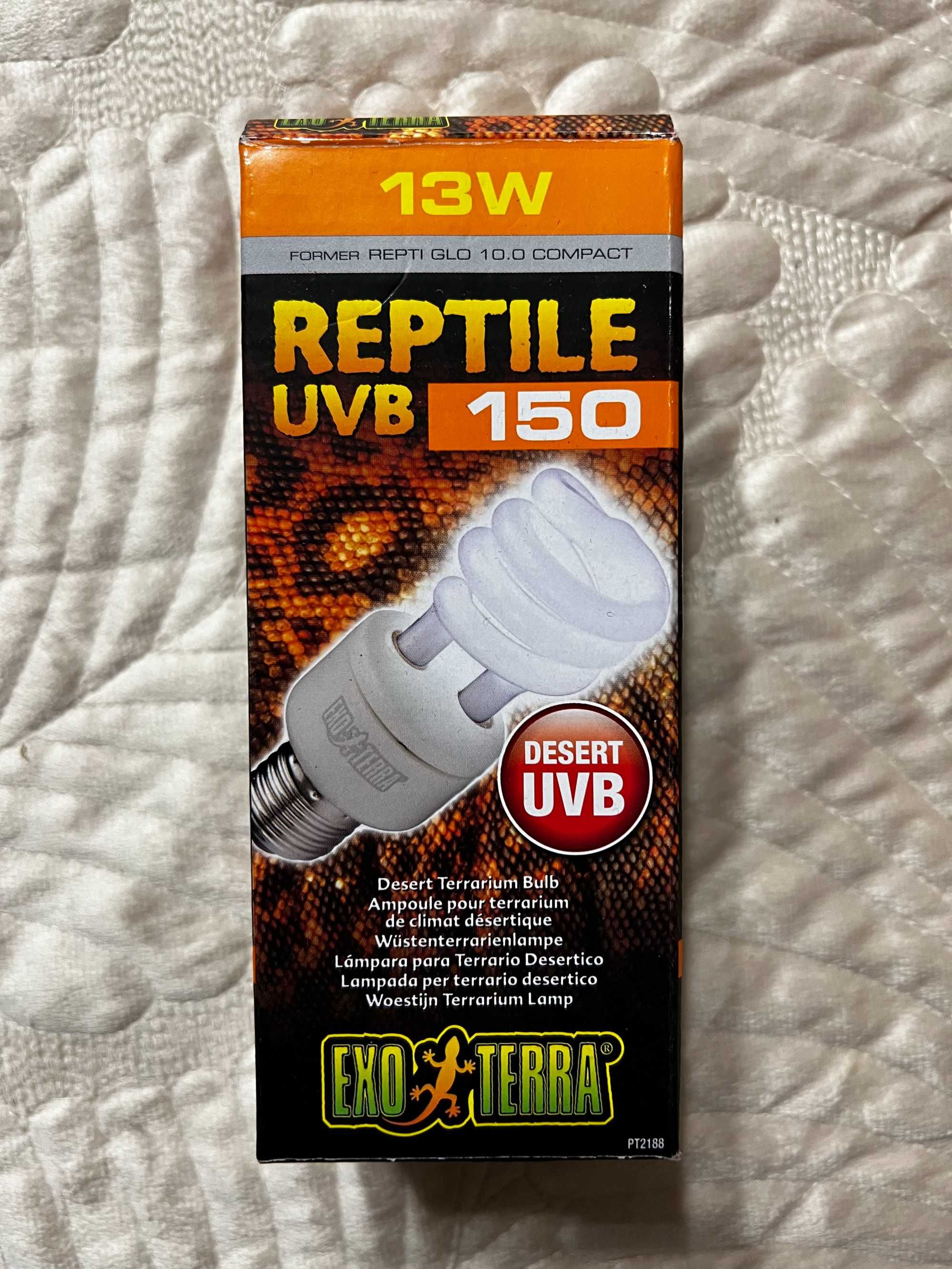 TANIO / Świetlówka Reptile UVB 150/13W EXO TERRA. Gady