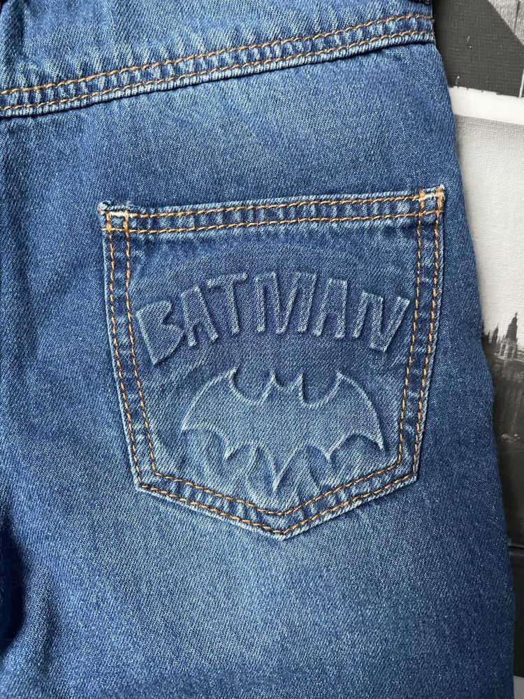 Продам нові дитячі джинси, Zara, p.80 (9-12), Batman