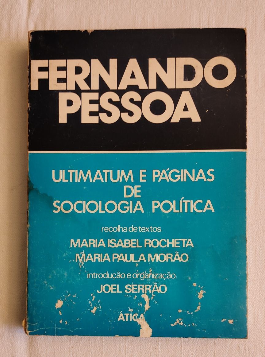Ultimatum e páginas de sociologia política, Fernando Pessoa