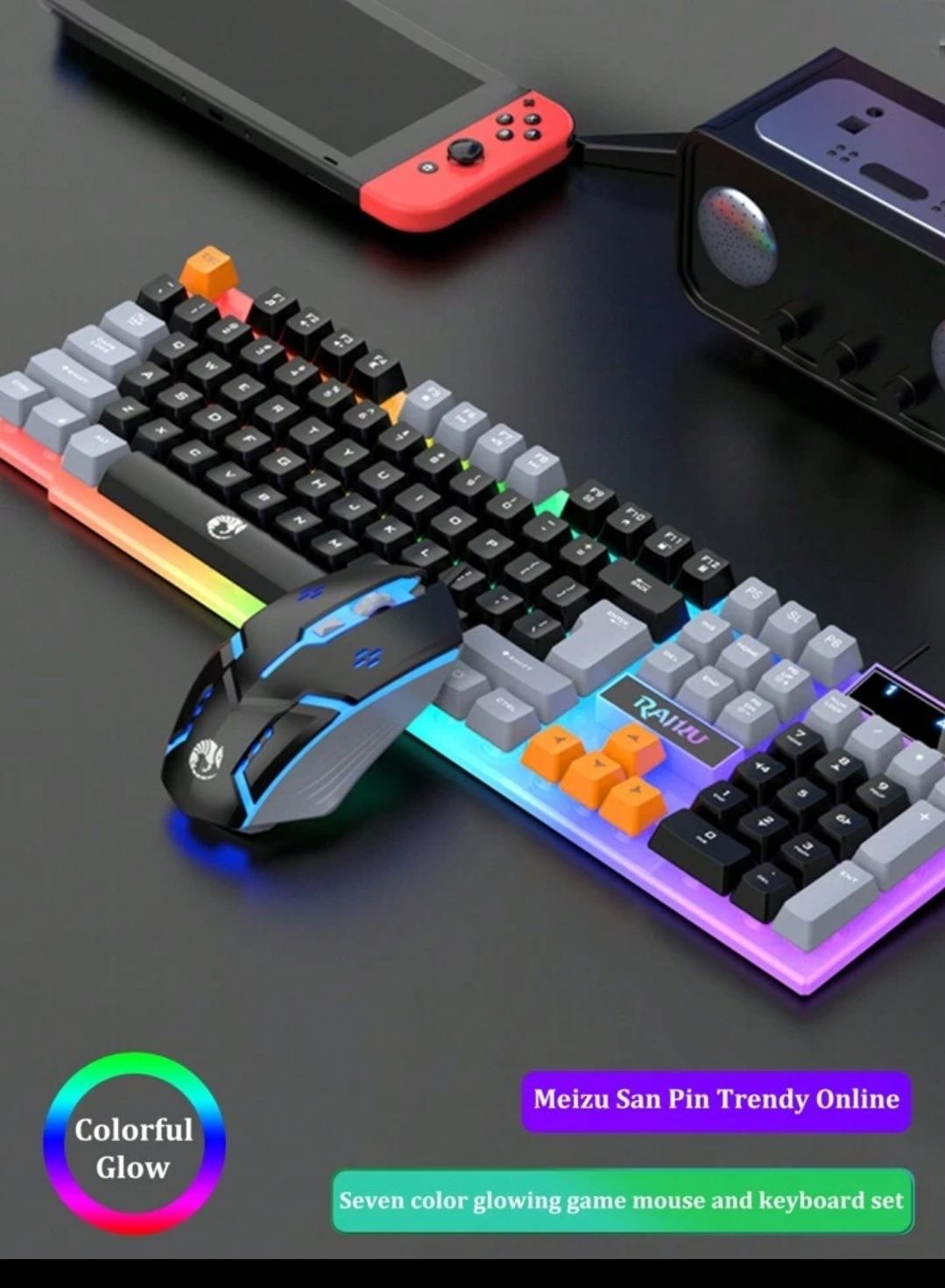 Мишка і клавіатура комплект  Raiku T26