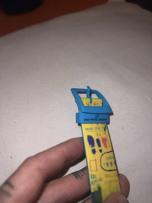 Swatch - Edição limitada - Jean Michel Basquiat