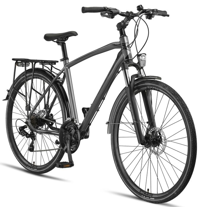 TOURING VOYAGER Niemiecki rower trekkingowy 28 ALU 2xTARCZA shimano