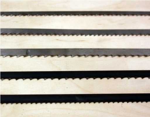 Piła taśmowa stolarska modelarska do  metalu drewna 1575X4X06,5X18/Z