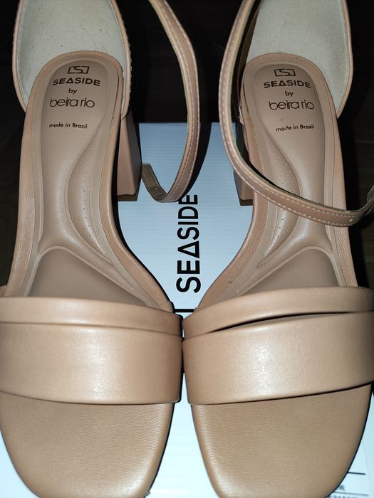 Sandália de salto SEASIDE