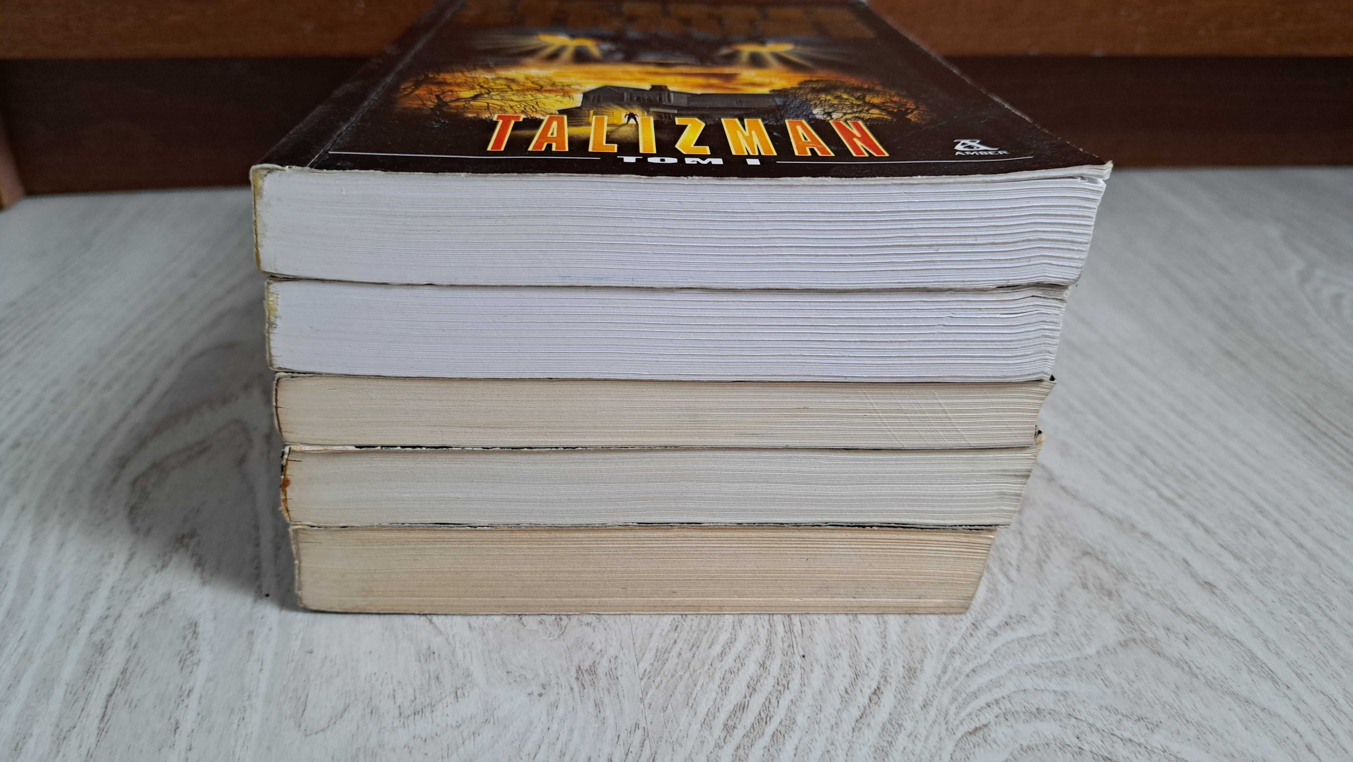 4x Stephen King Miasteczko Salem + Talizman + Misery + Mroczna połowa