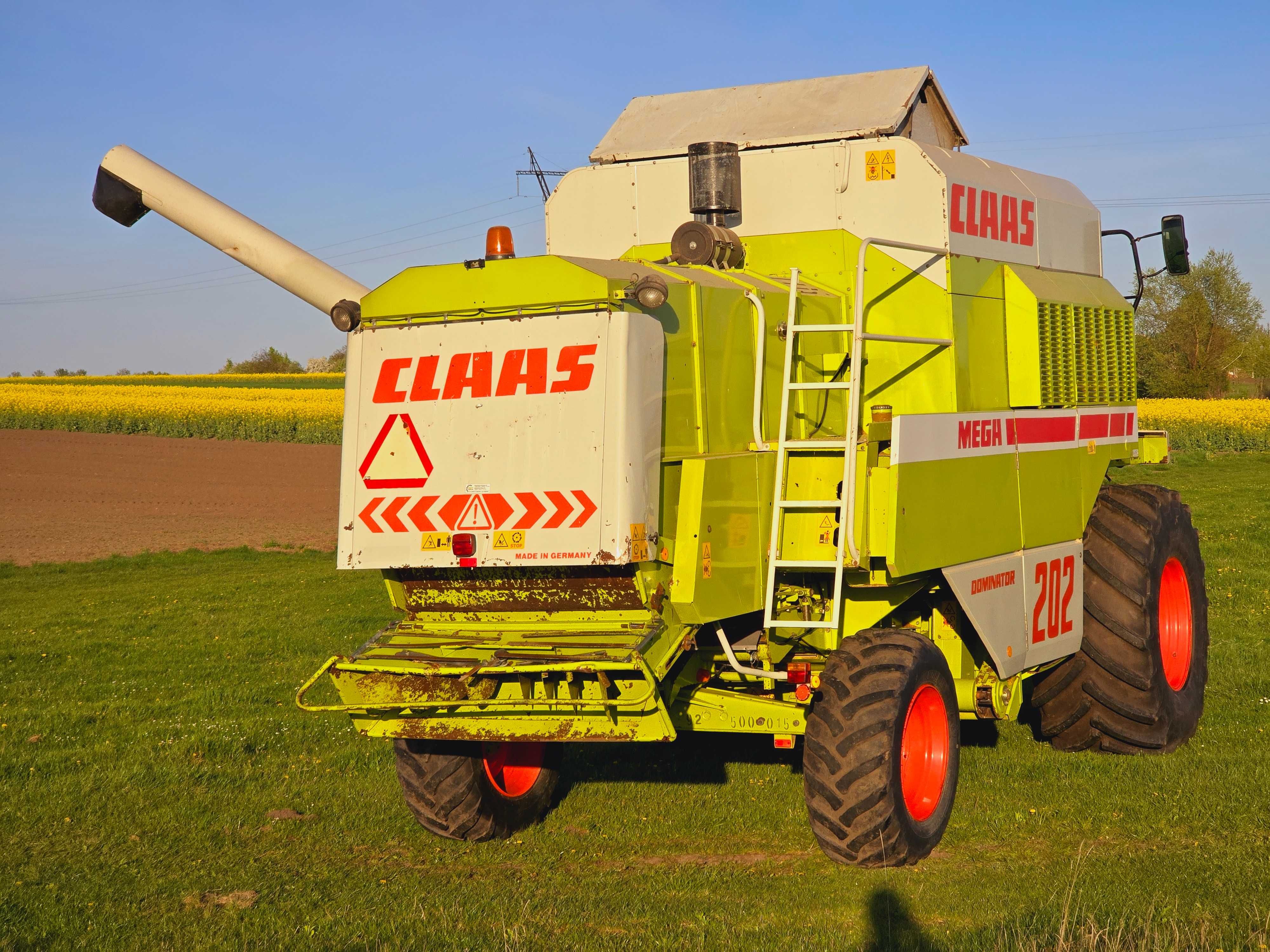 Комбайн claas mega 202