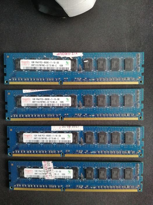 Hynix 4gb 4x1gb ddr3