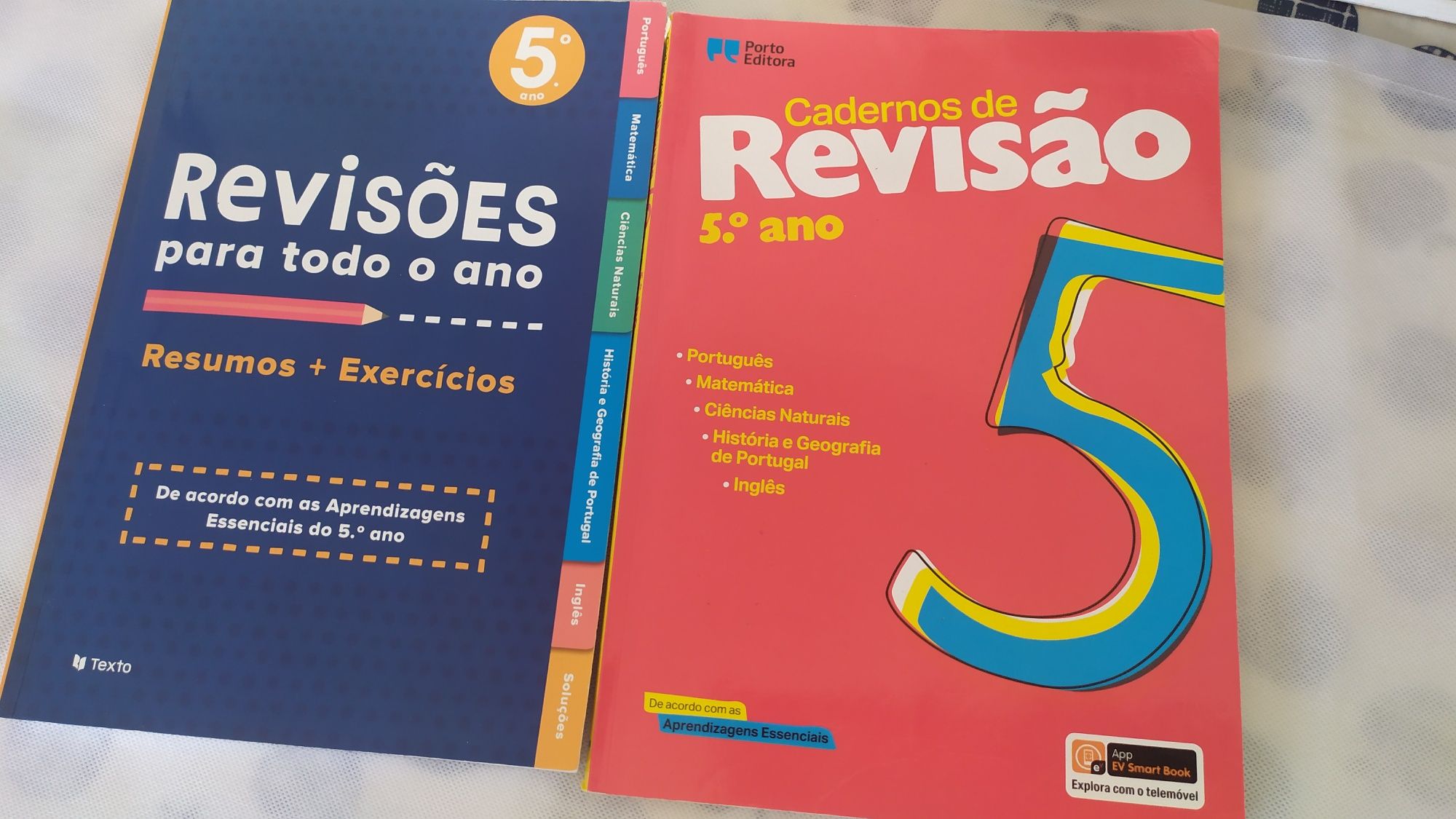 Cadernos de revisão para o 5 ano