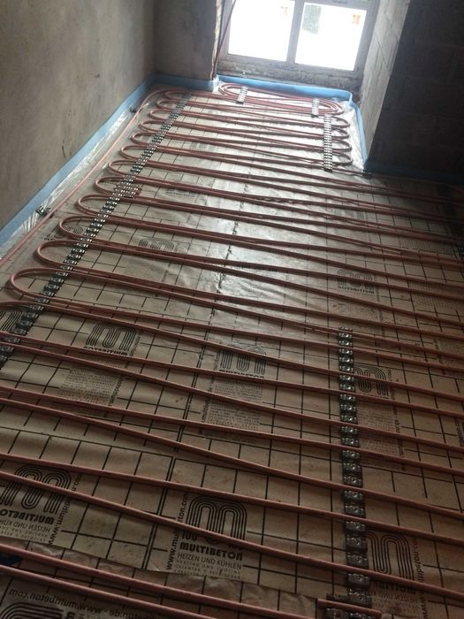 Єсклюзивна водяна тепла підлога з Німеччини