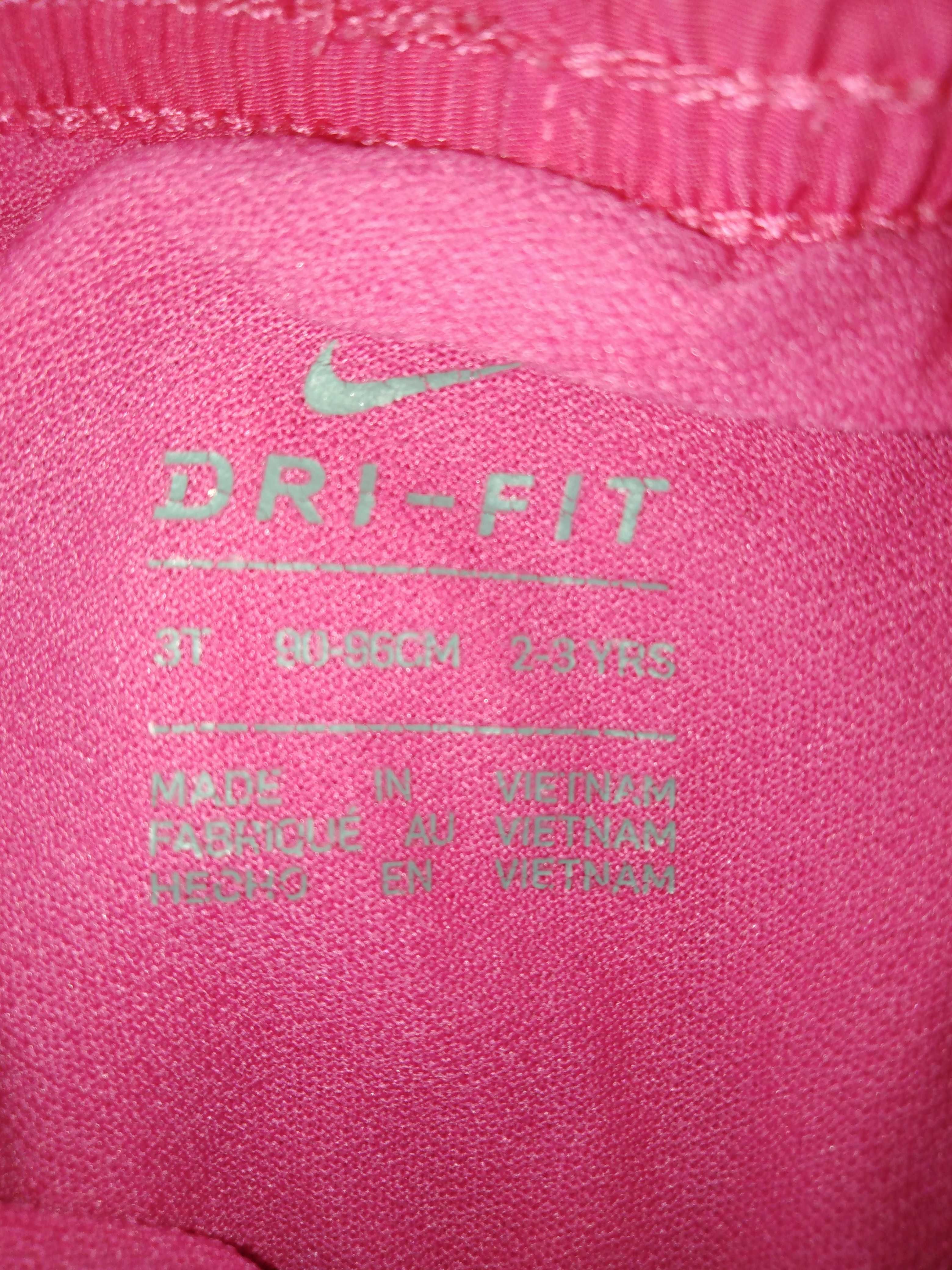 Calções Cor de Rosa Nike Dri-Fit 2-3 Anos