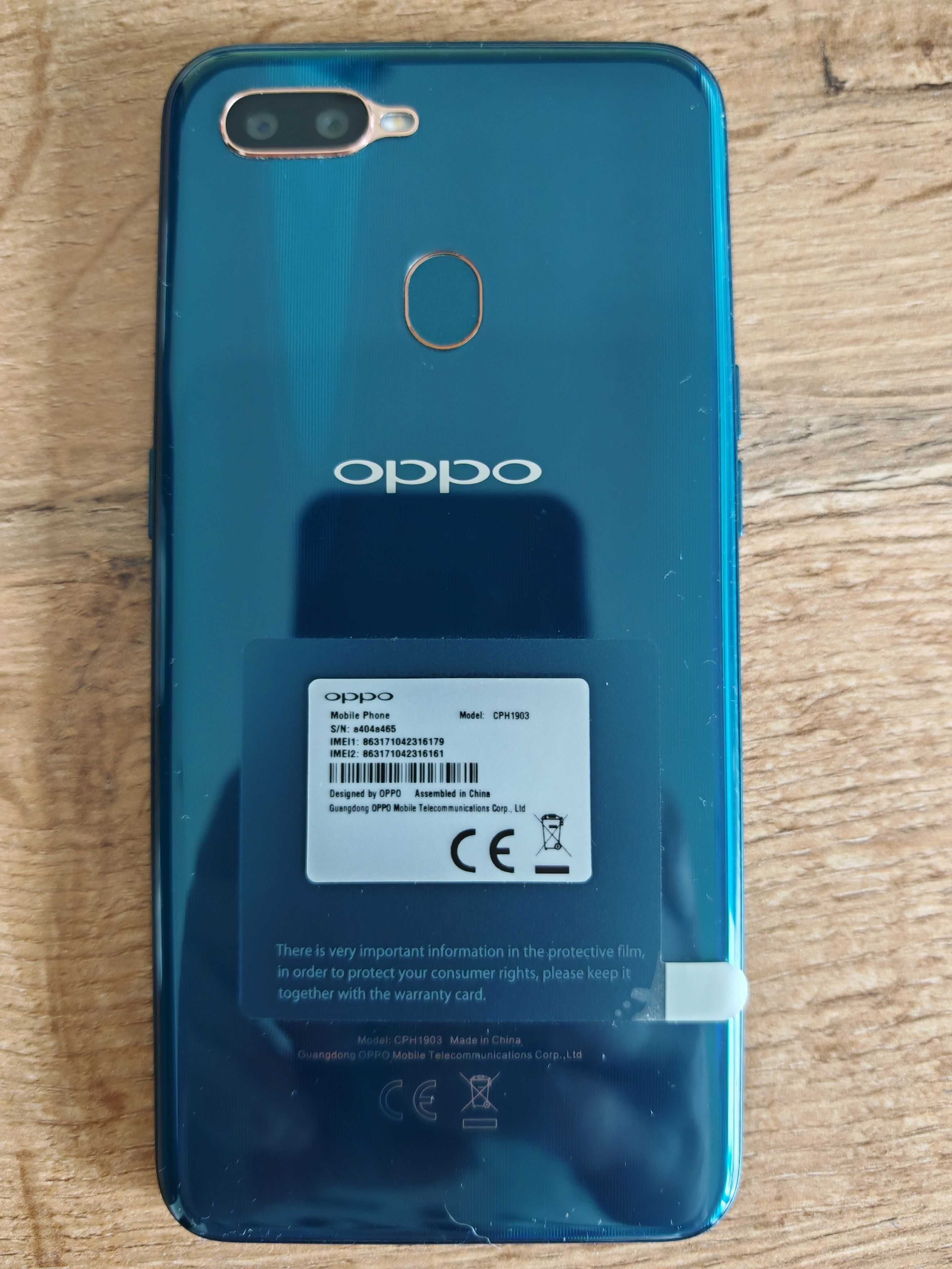 OPPO AX7 4/64GB niebieski igła CPH1903