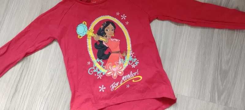 zestaw Bluzeczek z baskinką z falbanką 98 elena z avaloru minnie 104