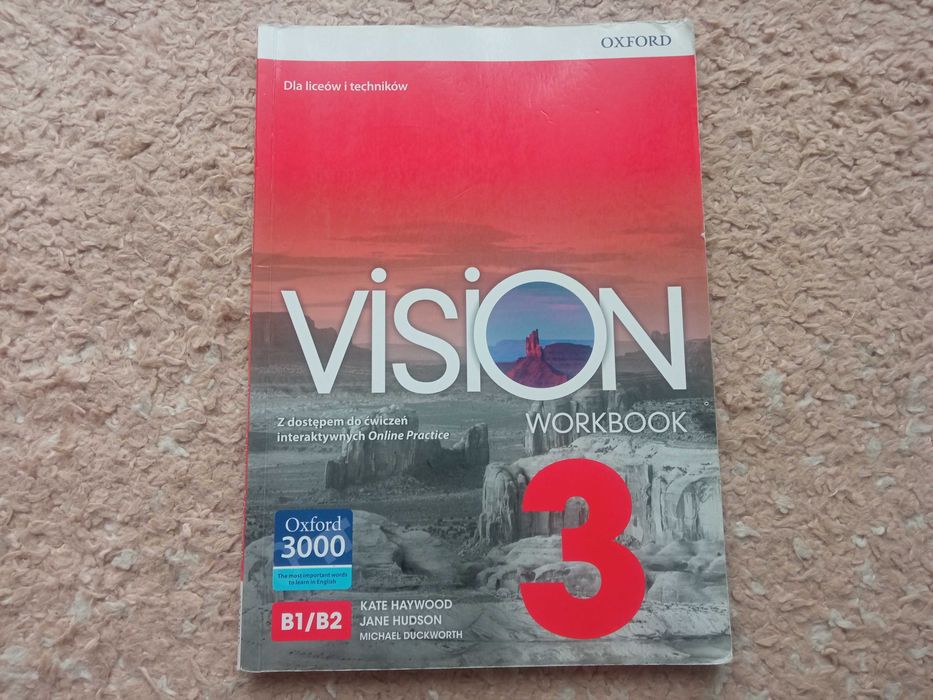 Zeszyt ćwiczeń do języka angielskiego Vision student's workbook 3