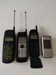 Stare telefony komórkowe kolekcjonerskie, Nokia, Motorola, Mitsubishi