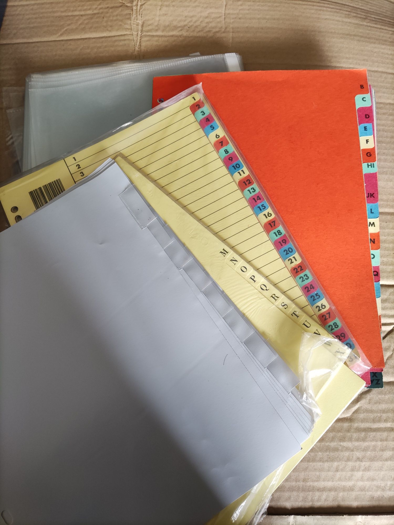 Material de escritório - envelopes, dossiers, micas, etc NOVO