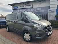 Ford Transit Custom Automat, Salon PL, Serwis ASO, Hak, Klima 2x, Wygodne 1+1 z przodu