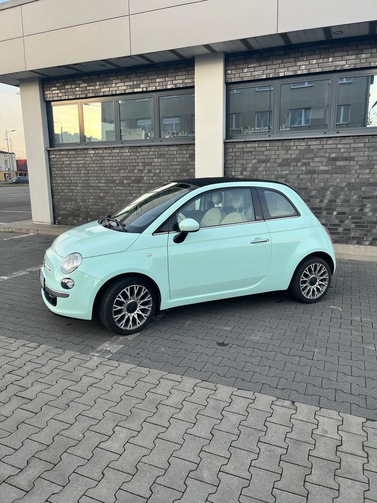 Fiat 500C! Piekny kabriolet/prywatny