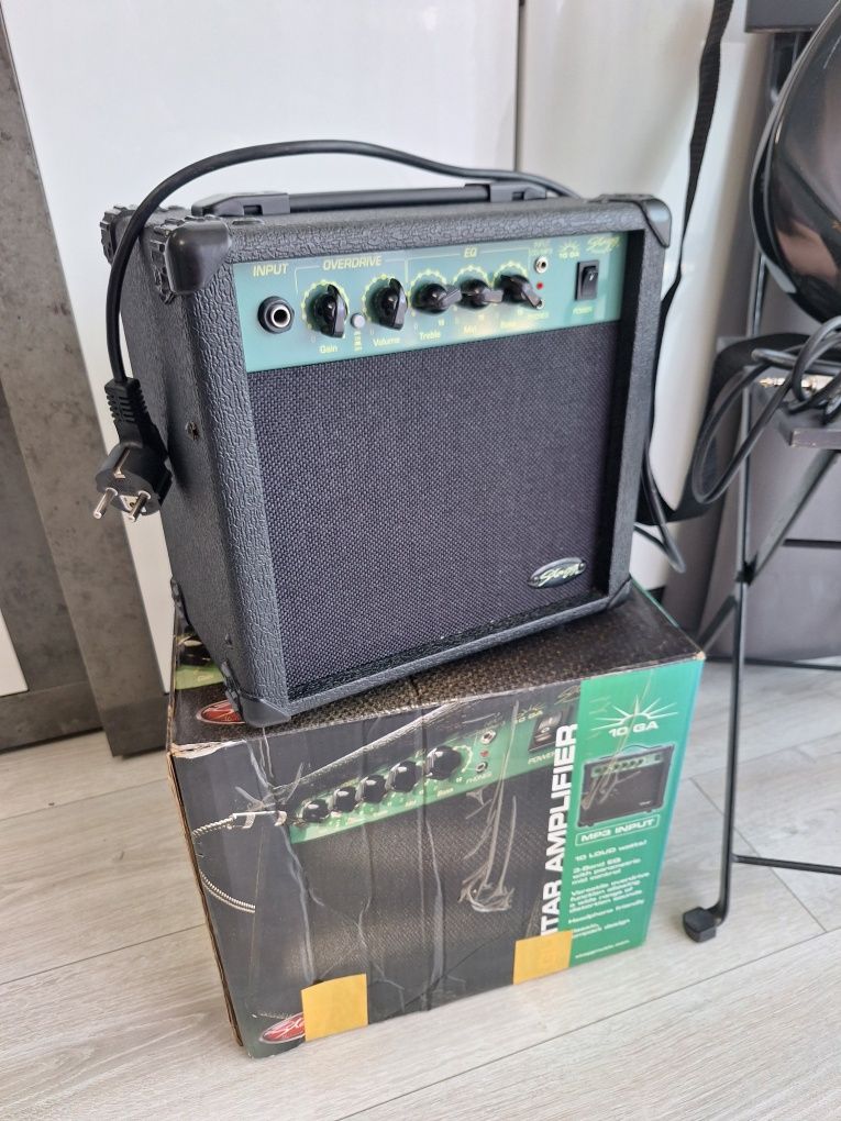 Gitara elektryczna ZESTAW ze wzmacniaczem