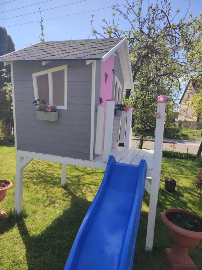 Domek ogrodowy plac zabaw dla dzieci
