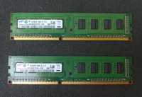 Пара оперативной памяти DDR3 Samsung 2х 1Gb PC3-10600U
Цена за пару.
С