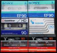 Аудиокассеты SONY / GoldStar / YOKO / Yashimi новые