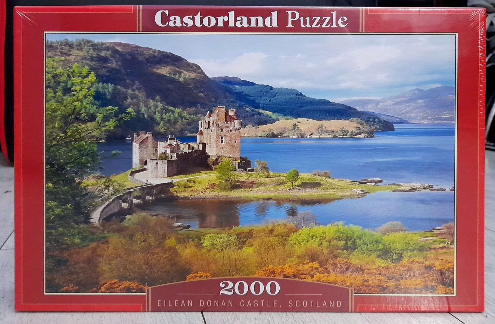 Puzzle Castorland 2000 elem. Zamek Eilean Donan Szkocja nowe folia