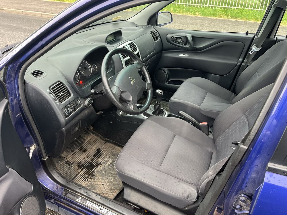 Mitsubishi spacestar 1.9 diesel, 199.000 km, klima, spr z niemiec