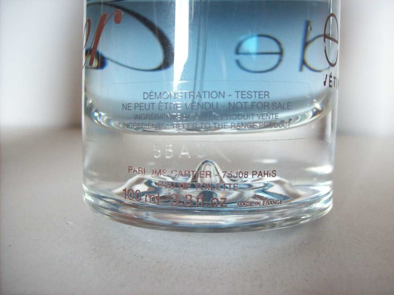 Cartier Eau De Cartier Vetiver Bleu - 100ml - UNIKAT