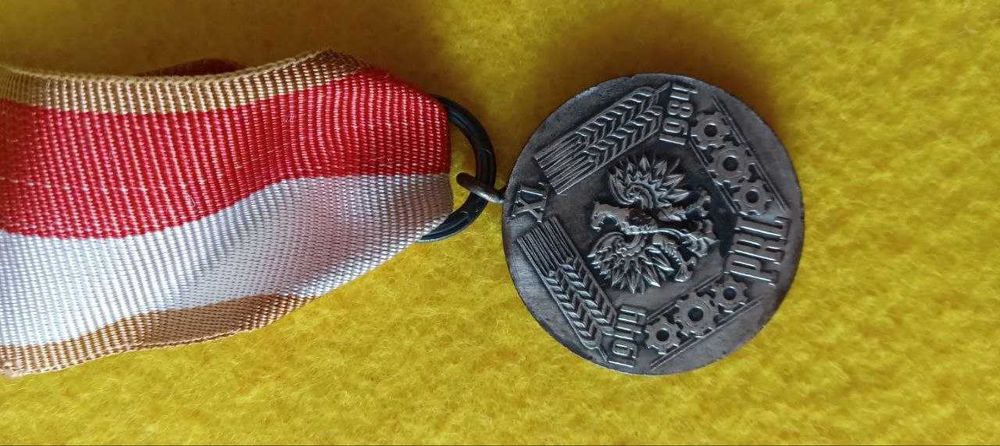 Medal XL lecie PRL Walka Praca Socjalizm