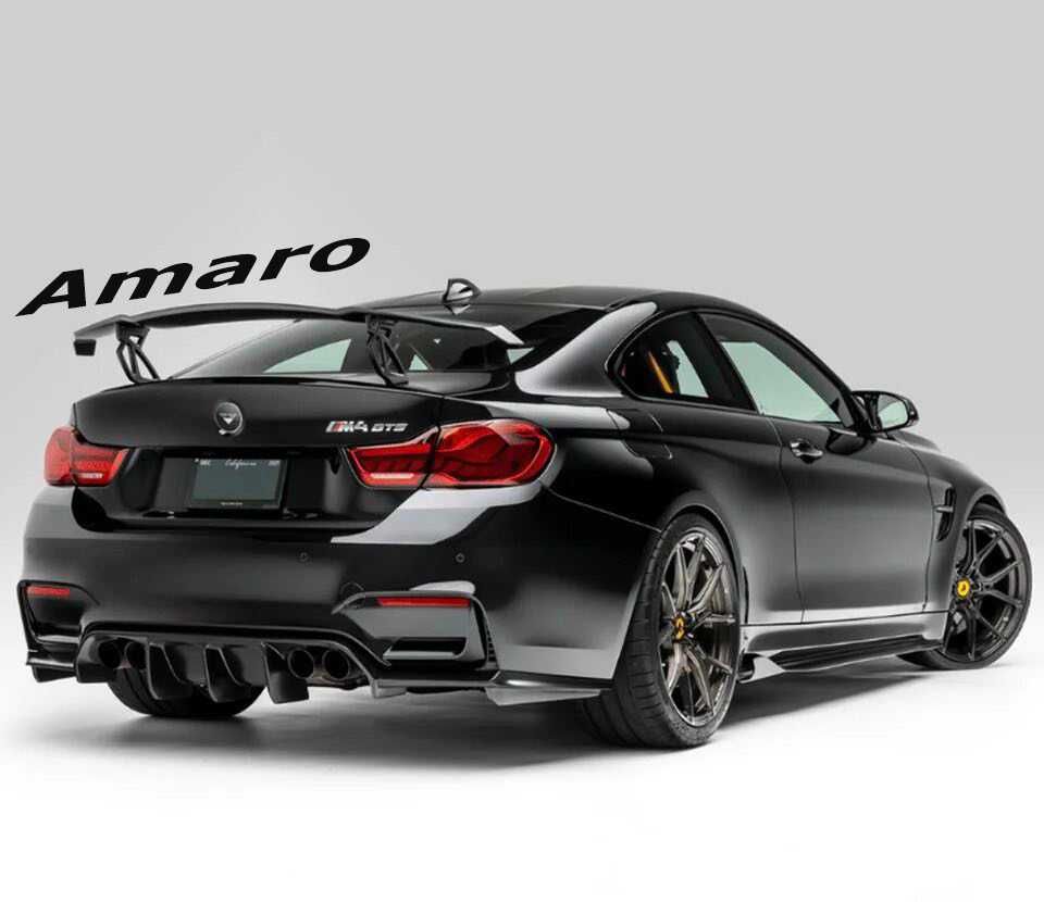 Aileron/Spoiler Traseiro Preto(BMW GTS-V, M1, M2, M3, M4, M5) Nº1|NOVO