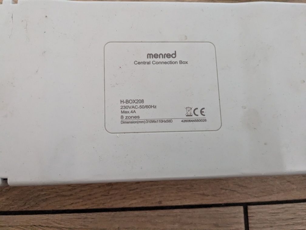 Menred Sterownik listwa sterująca zawór do podłogówki