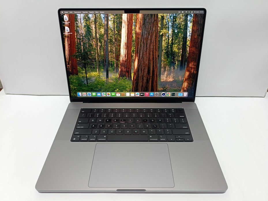 Супер топовий Macbook PRO 16 M1 Max Gray 64GB RAM/SSD 1TB/Video 32core