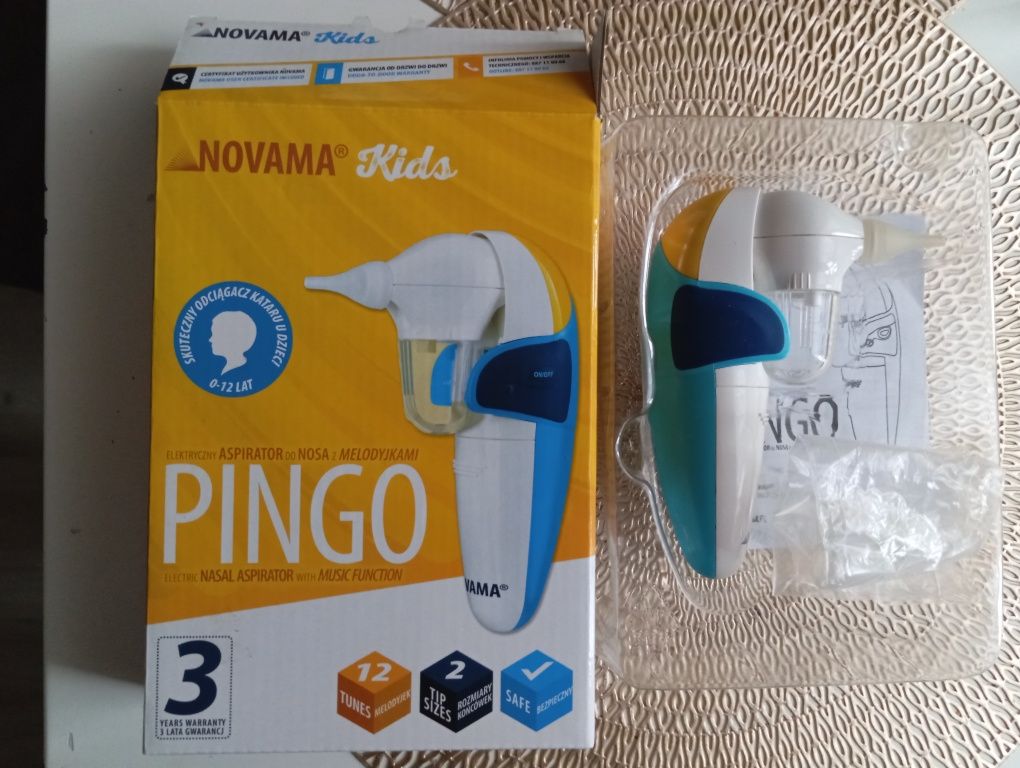 Elektryczny aspirator do nosa