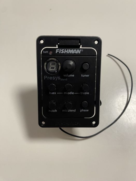 Fishman Preamp Equalizer Presys Blend 301 gitara