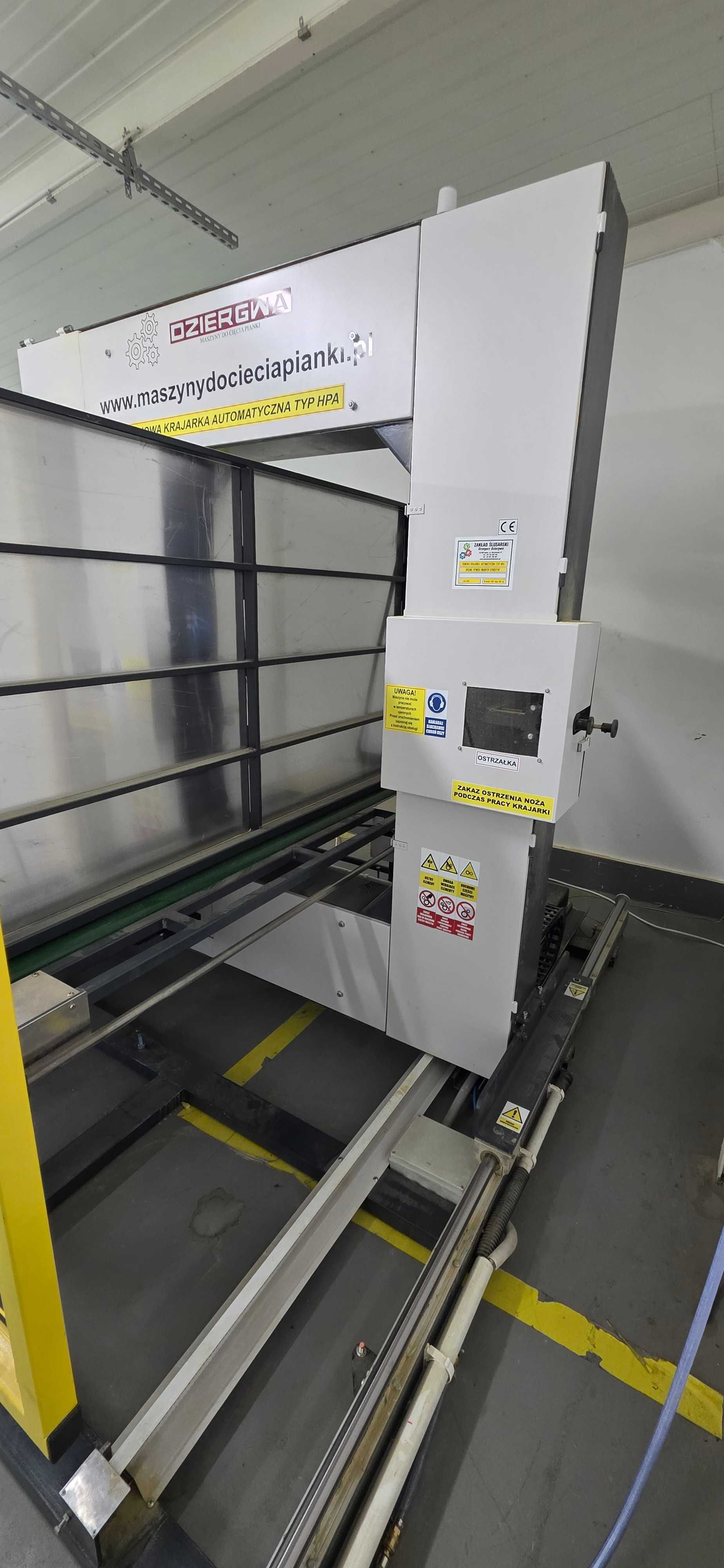 Krajarka Automatyczna Hybrydowa CNC do pianki poliuretanowej
