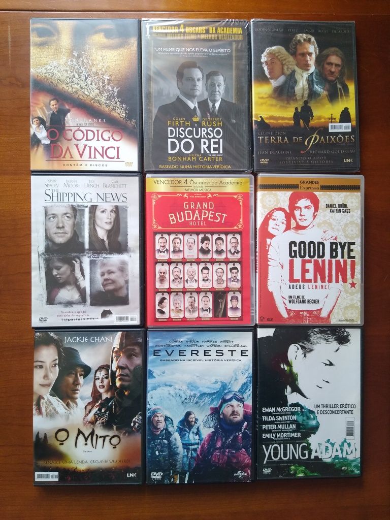 DVDs diversos clássicos