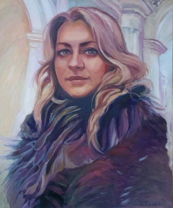 Портрет.Художник. Картина