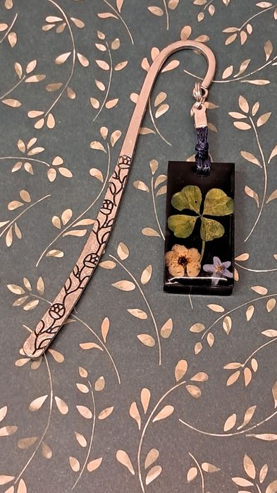 Zakładka do książki czterolistna koniczyna