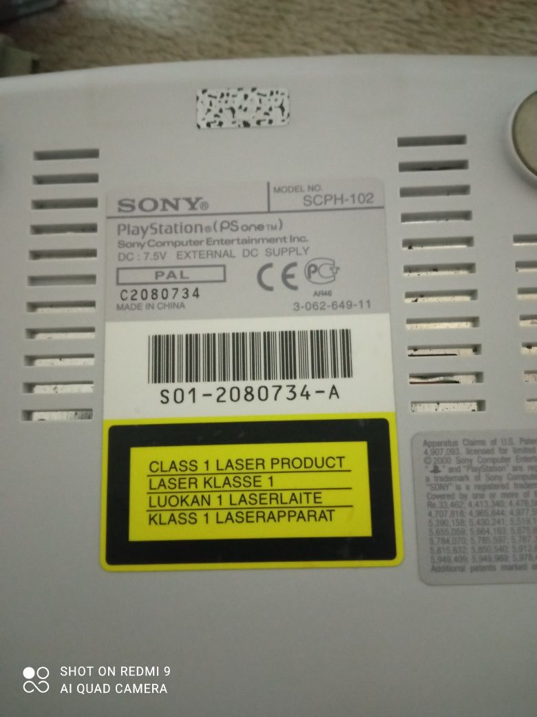Sprzedam konsole PS one komplet plus 40 gier