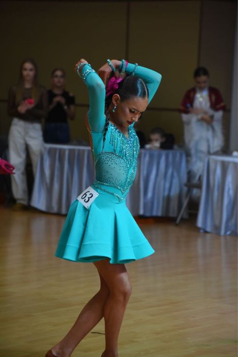 Сукня бальна латина на зріст 150-156 см на струнку дівчинку