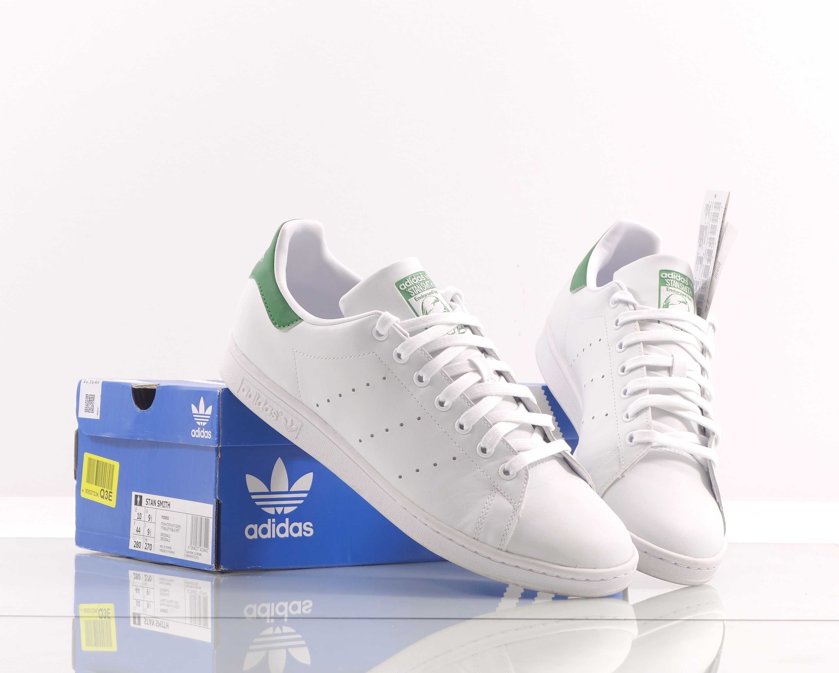 Adidas Originals STAN SMITH sneakersy nowe buty męskie białe * 44
