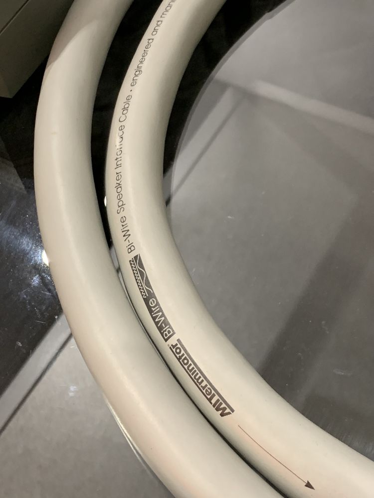 Kable głośnikowe Hi-End MIT Terminator 2 Bi-Wire 2x3m Stan Idealny