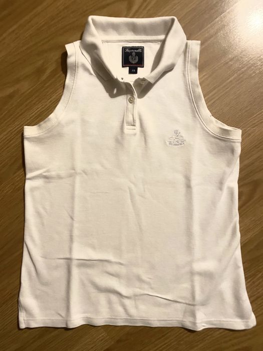 Polo branco Façonnable
