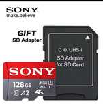 Карта Пам'яті SONY 128 ГБ+адаптер