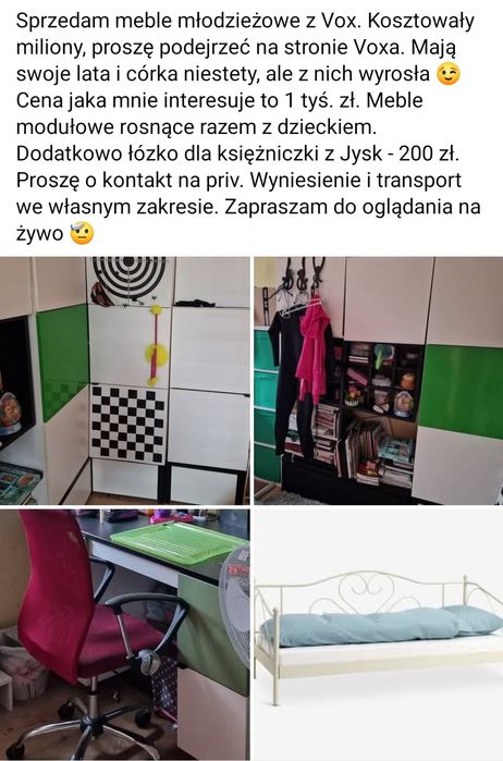 Sprzedam meble vox